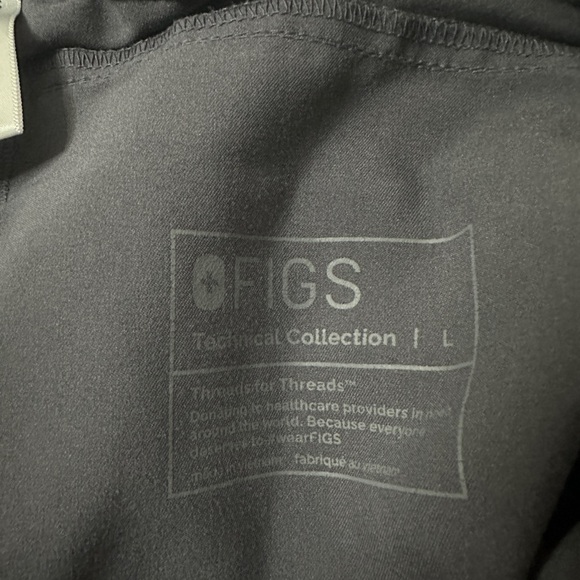 Figs Charcoal Jogger Scrubs. - Picture 2 of 6